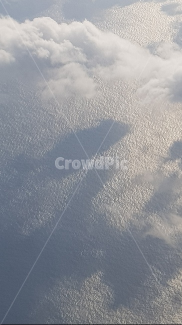 sky,aerial shot,nature,cloud shadow,pretty sky,cloud,daytime sky,outdoors,airplane,Wallpapers,flying sky