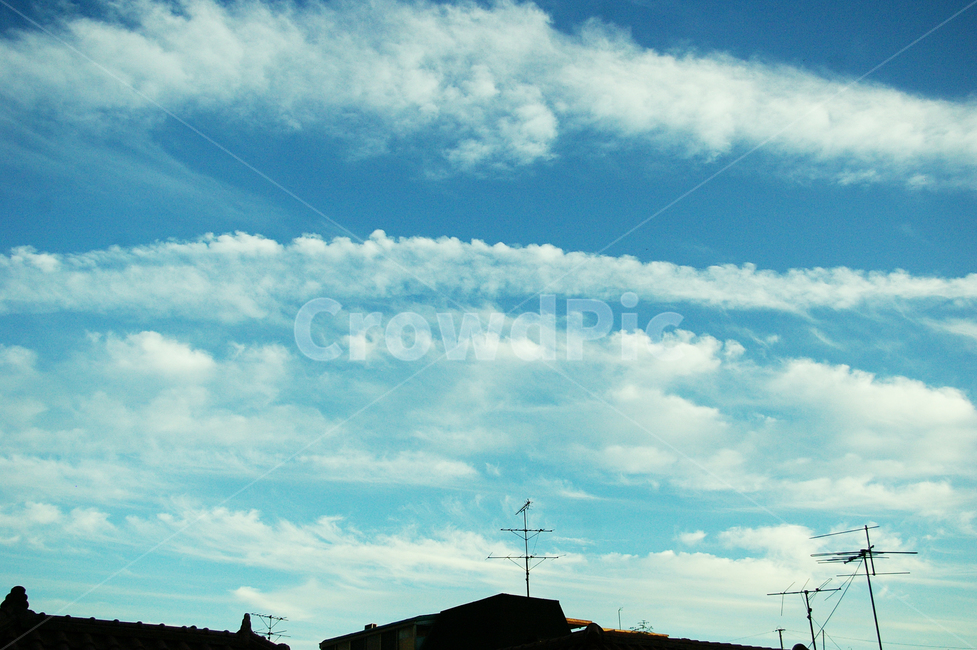 하늘,sky,구름,cloud,지붕,안테나,antenna