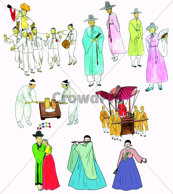 손그림,물감그림,handdrawing,watercolor,한국,korea,한복,hanbok,koreantraditionalclothes