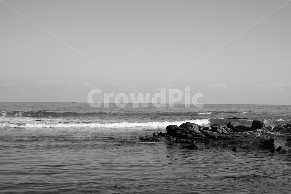 바다,흑백사진,sea,파도,호미곶,포항,흑백,모노톤,monochrome,black and white