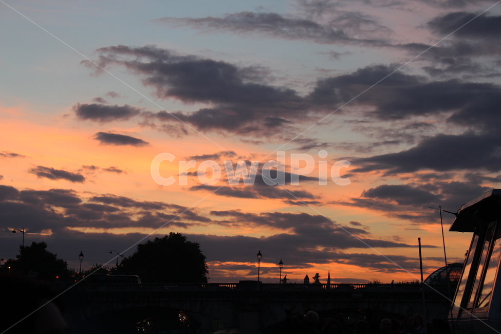유럽,sunset,노을,하늘,cloud
