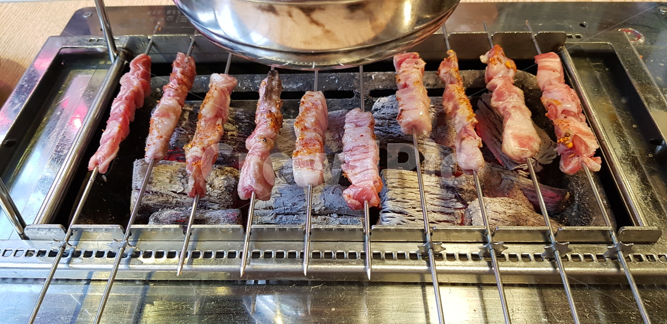 꼬치,음식,중국,양꼬치,식당