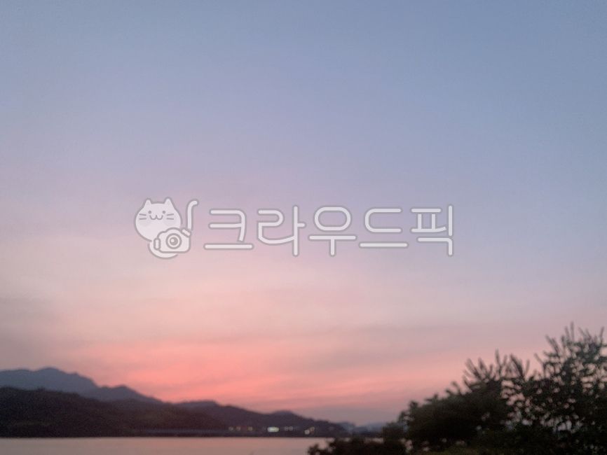 river view,blue sky,pink,outdoors,pink view,nature,river