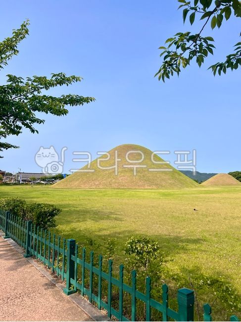 경주,인왕동고분군,field,필드,nature,자연,outdoors,옥외,gyeongju,korea,문화재,유적지,summer