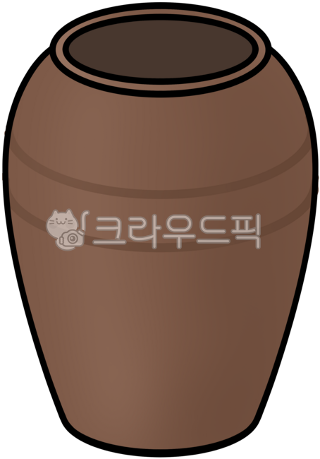 항아리, 항아리일러스트, 장독, 옹기, 장독대, 사진,이미지,일러스트,캘리그라피 - 정재니작가