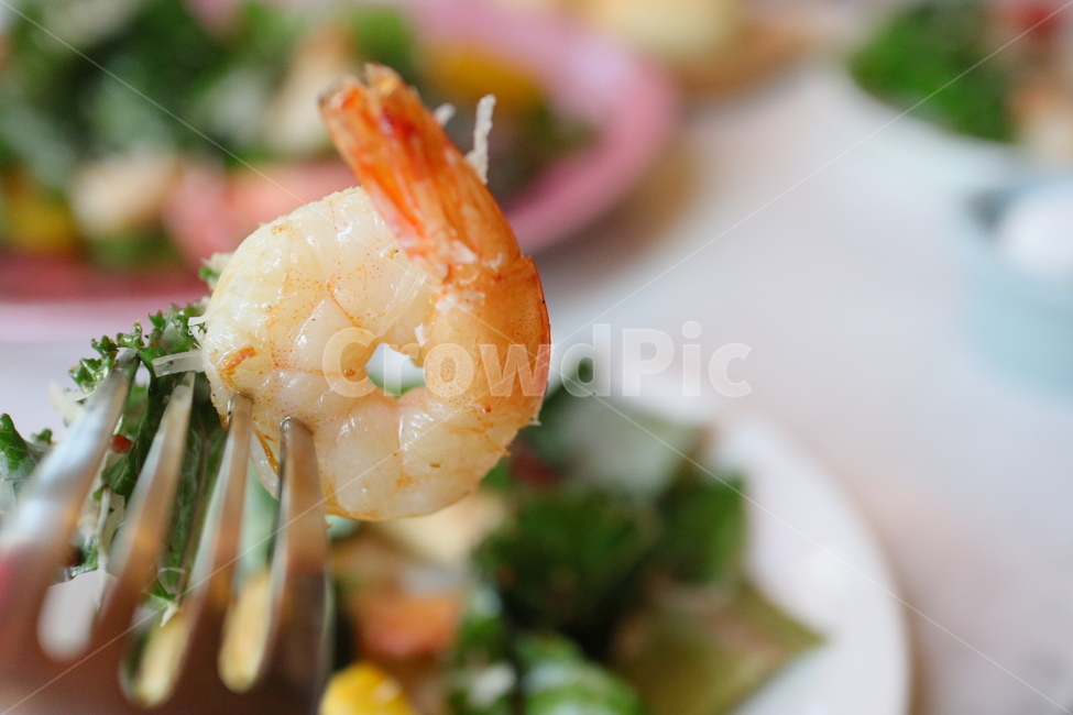 새우,샐러드,새우요리,깐새우,해물,포크,레스토랑,음식,식재료,요리,food,cook,meal,dishes,food reserves