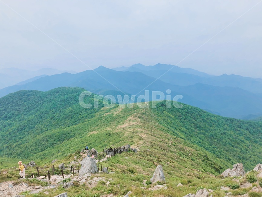 덕유산,중봉,산,자연,nature