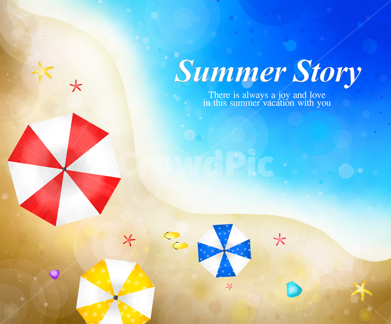 해변,바다,파라솔,샌들,불가사리,여행,휴가,여름,감성,여름,계절,summer,season,그래픽,일러스트레이션,graphic,illustration,art,미술