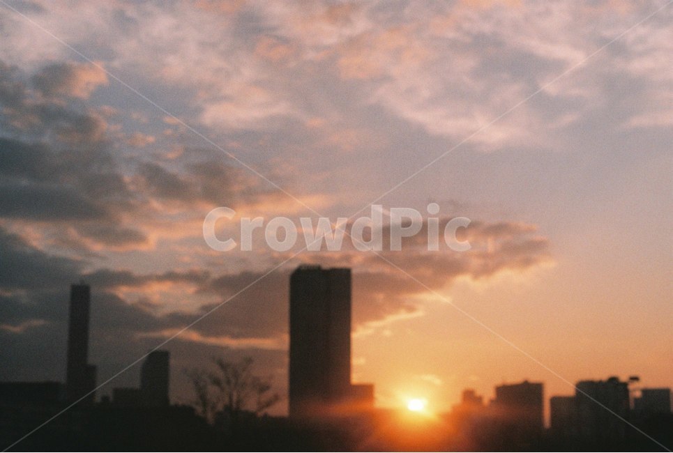 석양,저녁,노을,빛,햇빛,하늘,풍경,구름,도시,풍경,city,landscape,실루엣,그림자,silhouette,shadow,감성,sensible,feeling,light,flare,플레어,sunlight,nature,자연