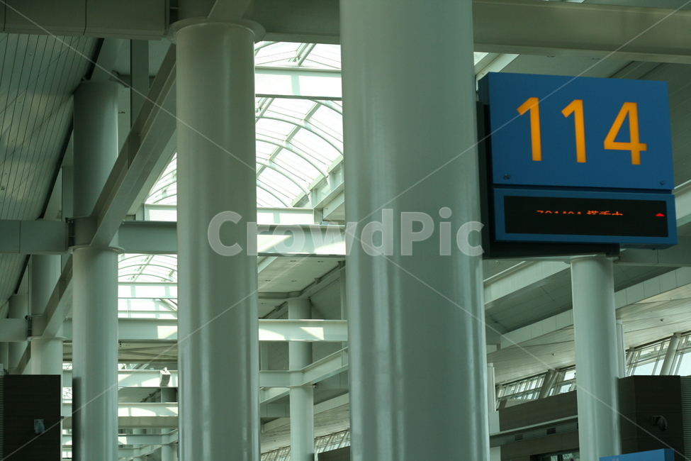 공항,인천공항,탑승대기실,숫자,기둥,대기실,탑승,공항대기실,비행기,교통,교통수단,traffic,transportation