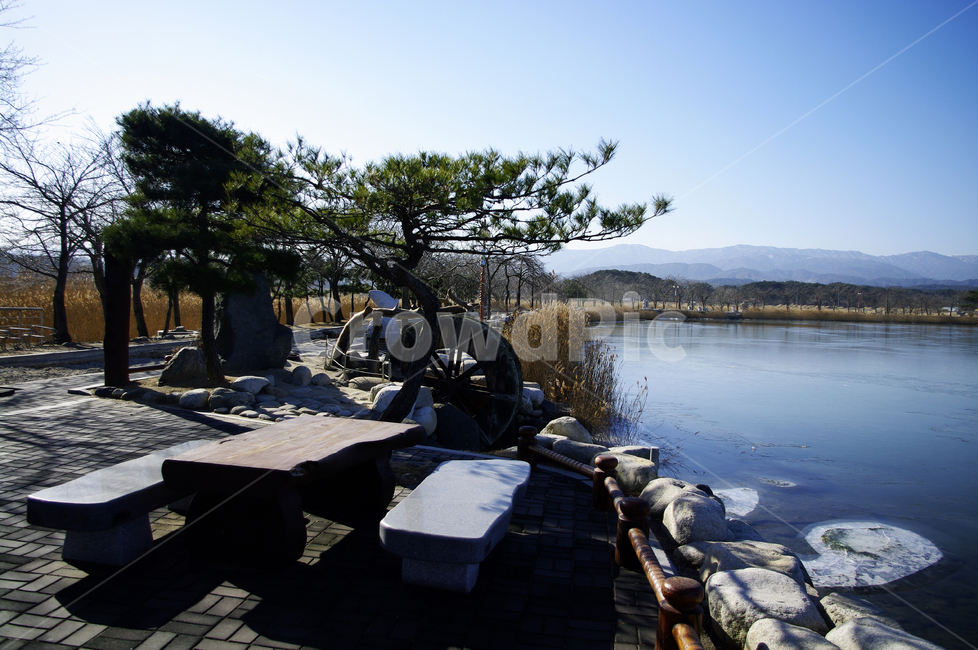 호수,나무,풍경,겨울,color,겨울,계절,winter,season,자연,풍경,nature,landscape,machine,기계,wheel,바퀴