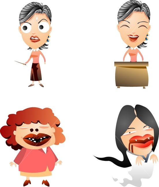 일러스트,벡터,캐릭터,엽기,코믹,개그,엽기캐릭터,코믹캐릭터,이모티콘,아이콘,그래픽,아트클립,클립아트,삽화,카툰,개성,만화,못난이,괴상,이상한,황당함,동작,행동,감정,느낌,표정,표현,기분,과장,인물,사람,성격,상황,대두,큰머리,아동,유아,어린이,개구쟁이,천진난만,그라데이션,여자,여자캐릭터,아가씨,선생님,여선생,교탁,웃음,즐거움,행복,미소,정면,가르침,지시봉,몽둥이,놀람,당황,식은땀,추녀,아줌마,귀신,처녀귀신,구미호,소복,공포,괴기,미신,전설의고향,그래픽,일러스트레이션,graphic,illustration
