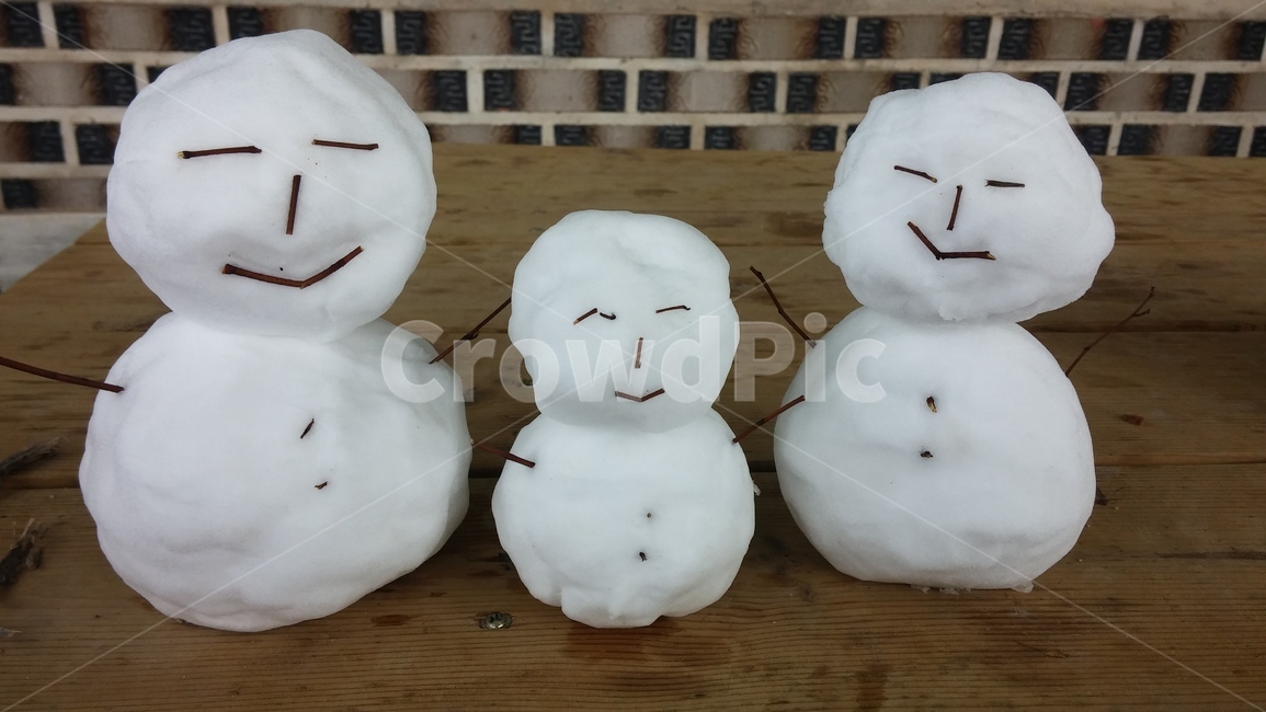 눈사람,눈사람가족,귀여운눈사람,스노우맨,세개의눈사람