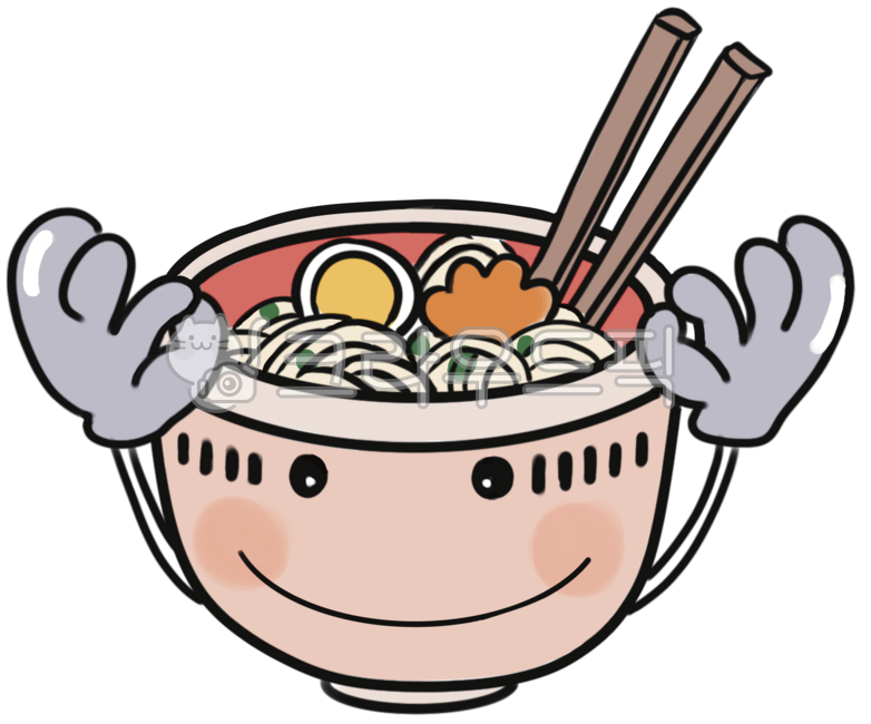라면,일러스트,아이콘,귀여운,즉석라면,컵라면,음식,간식,인스턴트라면