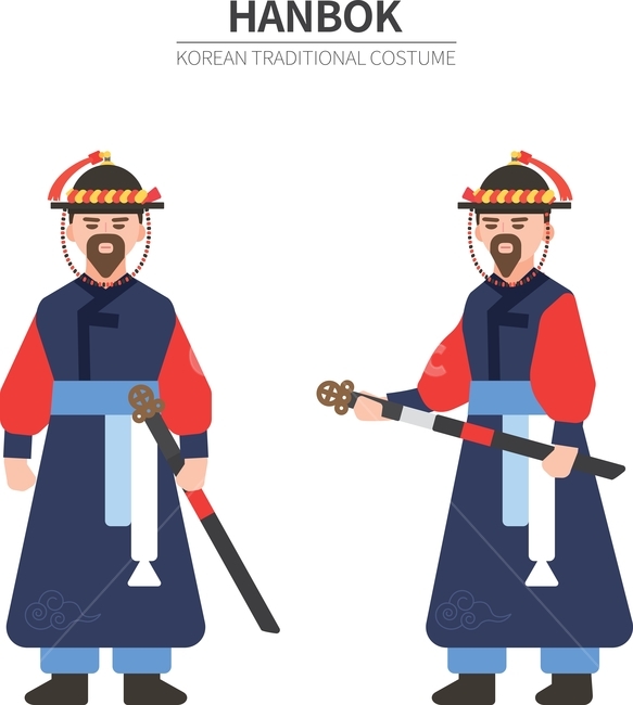 일러스트,벡터,일러스트레이션,전통,배경,한국,한국적인,빈티지,한복,전통의상,의상,유니폼,패션,캐릭터,사람,어른,남자,칼,무관,무사,철릭,단순한,의복,전통의복,옷,사또,한국전통,한국문화,korean traditional,korean culture,한복,한국전통의상,hanbok,korean traditional clothes,그래픽,일러스트레이션,graphic,illustration