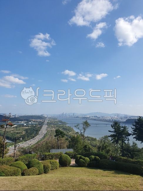 sky,Haengjusanseong Fortress,Overlooking the Han River,road name,Han River