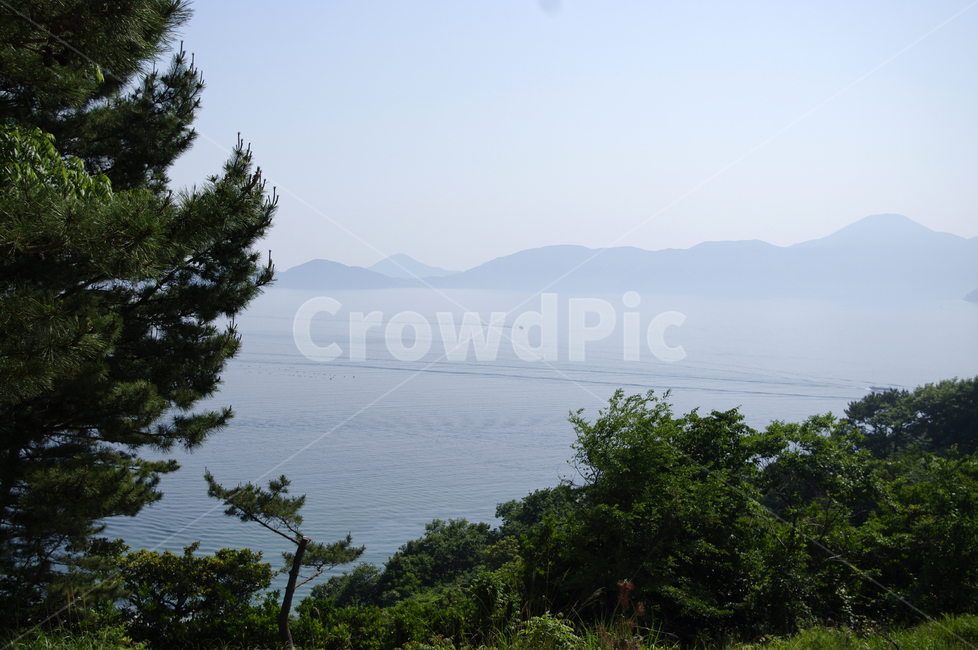 바다,섬,하늘,풍경,나무,자연,풍경,nature,landscape,promontory,곶,land,땅,outdoors,옥외,tree,plant,식물