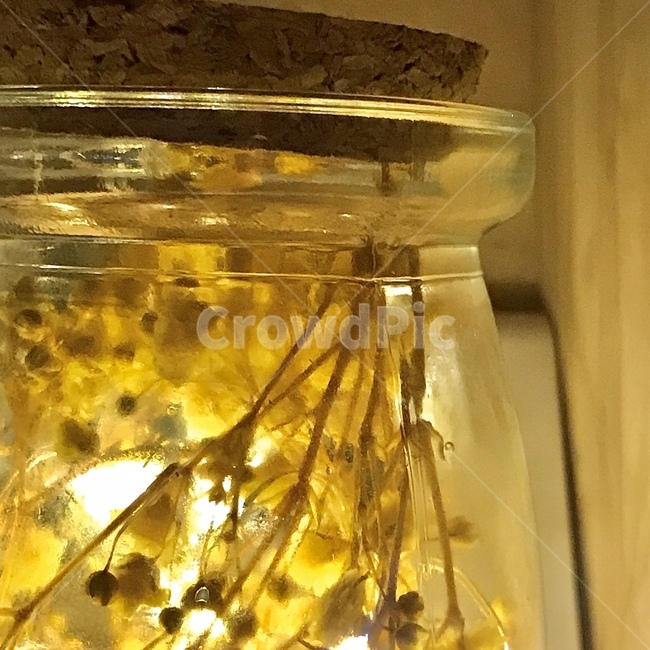 jar,항아리,조명,무드등,꽃,감성사진,감성,노란색,yellow,flower,조화,드라이플라워