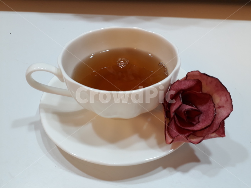 홍차,티타임,사과꽃,사과절임,찻잔,음료수,drink,beverage