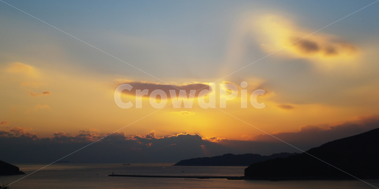 풍경,노을,구름,빛의흐름,하늘,자연,outdoors,옥외,sky,nature