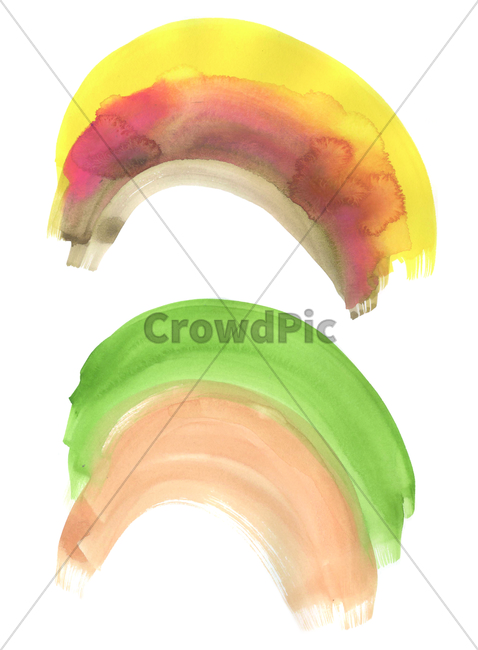물감그림,handdrawing,손그림,watercolor,ine,주황색,orange,노랑색,yellow,갈색,brown,초록색,green