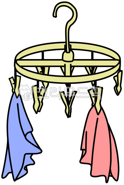 round laundry hanger,clothespin,Wash,mini laundry hanger,Hang the laundry