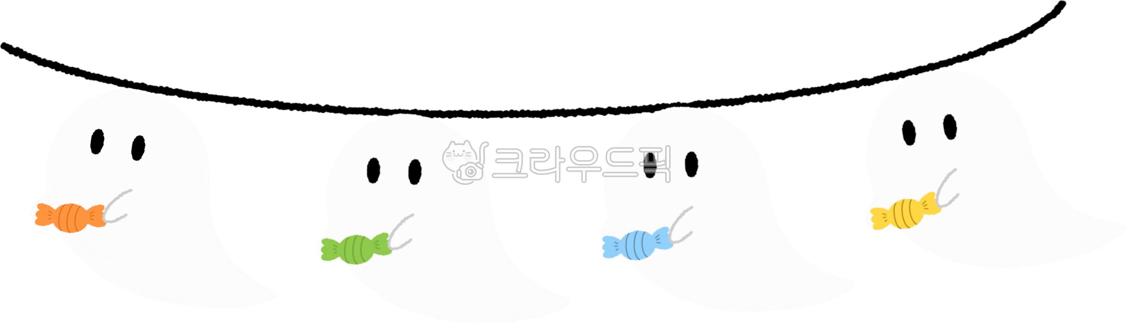 할로윈,유령,공포,고스트,할로윈png,할로윈일러,해피할로윈,할로윈데이,가랜드,할로윈가랜드