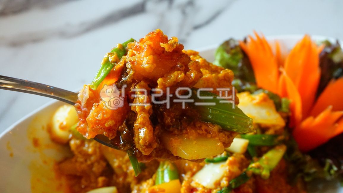 풋팟퐁커리,풋파퐁커리,카레,커리,curry,음식,푸드,베트남요리,태국요리,게요리,푸팟퐁커리
