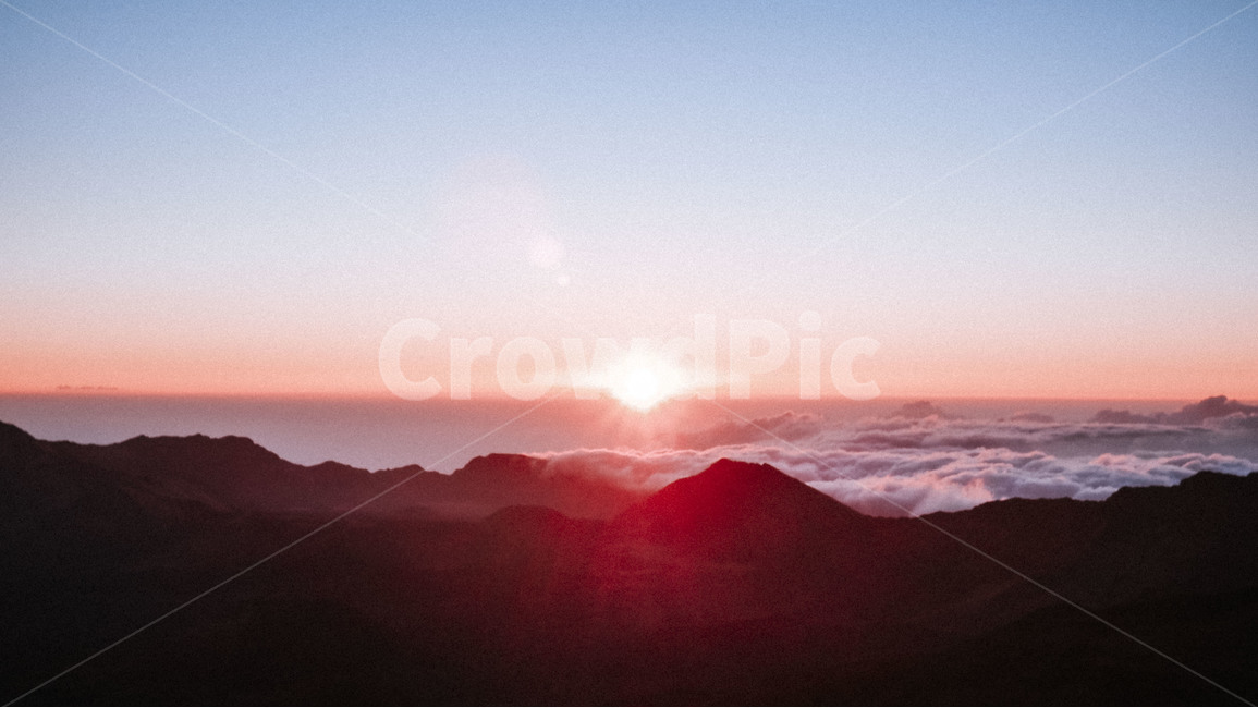 하와이,할레아칼라,화산,구름,운해,일출,자연,풍경,nature,landscape,해외,외국,세계,foreign,oversea,world,세계자연풍경,해외자연풍경,외국자연풍경,world nature landscape,감성,sensible,feeling,색깔,색상,색채,색감,color sense,color sensitivity,feeling of color,flare,플레어,light,빛,outdoors,옥외