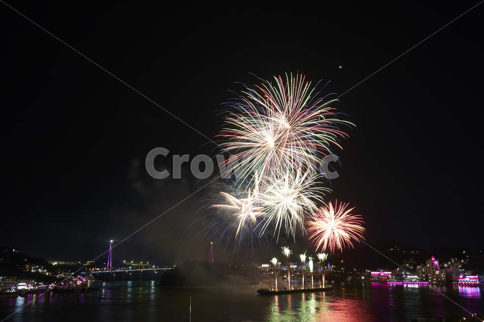 여수,밤바다,폭죽,불꽃축제,여수밤바다,야경,밤,풍경,nightscape,night,landscape,축제,행사,festival,carnival,event,nature,자연,outdoors,옥외