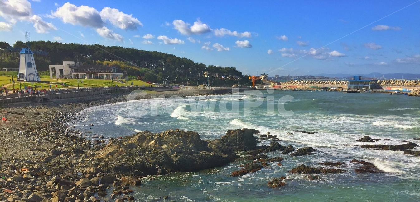 풍차,간절곶,하늘,바다,풍경,구름,cloud,sea,파도,자연,nature,경치,scenery,landscape,시원한,옥외,outdoors,대양,ocean,물,water,곶,promontory