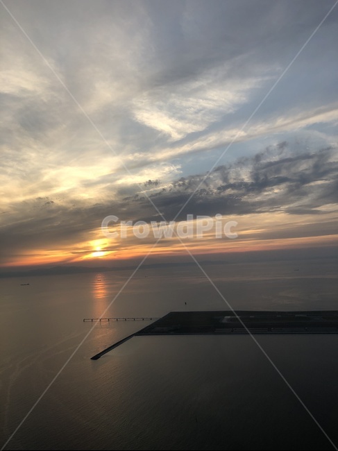 바다,노을,sunset,sea,태양,구름,해질녘,바람