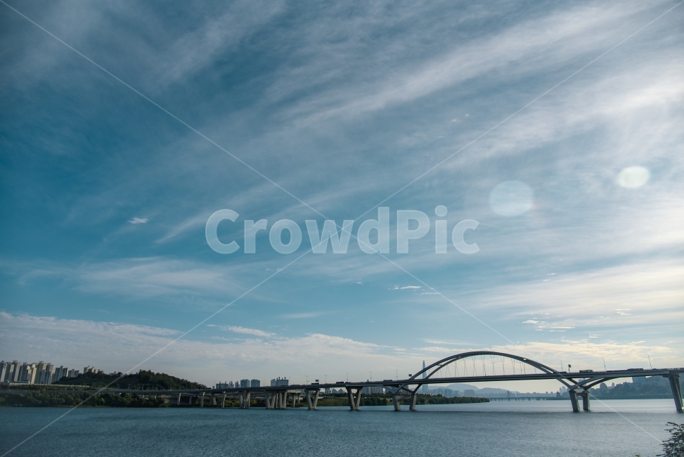 한강,하늘,가을,구름,다리,맑음,꺠끗함,도시,풍경,city,landscape,한국도시풍경,한국도시경관,korea cityscape,building,건물,architecture,건축물