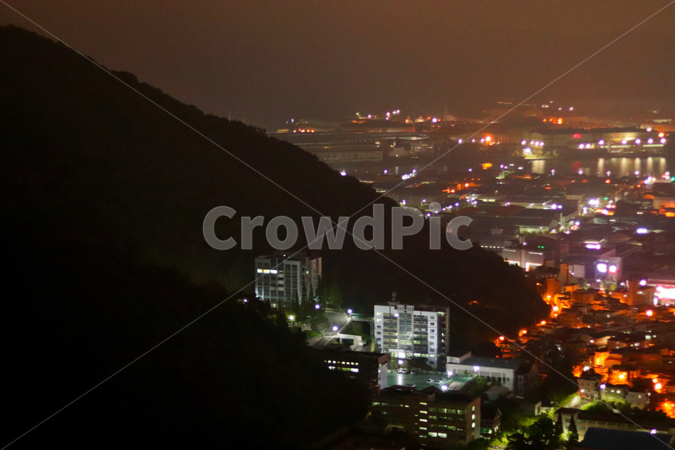 야경,건물,밤,night,도시,산,풍경