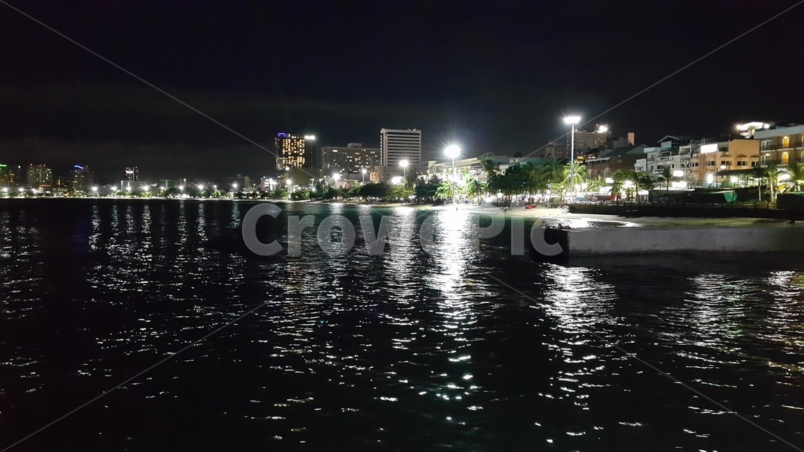 야경,해변,바닷가,밤바다,동남아,파타야,태국,야경,밤,풍경,nightscape,night,landscape,water,물