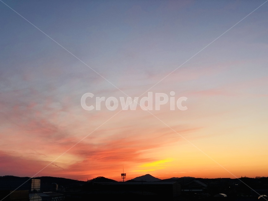 노을,석양,붉은노을,sunset,해질녘,자연,풍경,nature,landscape,outdoors,옥외,sky,하늘,일몰,dusk,황혼,dawn,새벽,red sky,붉은 하늘