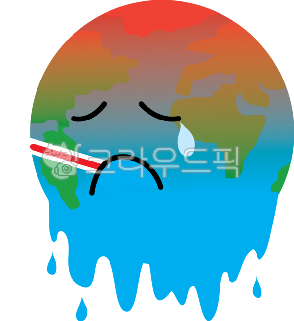 지구,세계지도,환경운동,환경보호,지구의날,아픈지구,녹는지구,열,뜨거운지구,체온계,온도계,기온상승