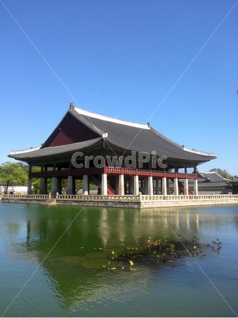전통,궁궐,경복궁,경회루,전통건축,연못
