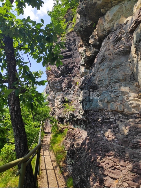 다리,정승,암벽,징검다리,산속풍경