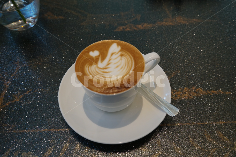커피,카페,카페라떼,라떼아트,백조무늬,cup,커피컵,coffeecup,latte,beverage,drink,라떼