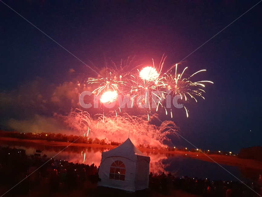 해외,축제,불꽃놀이,하늘,저녁,밤,어둠
