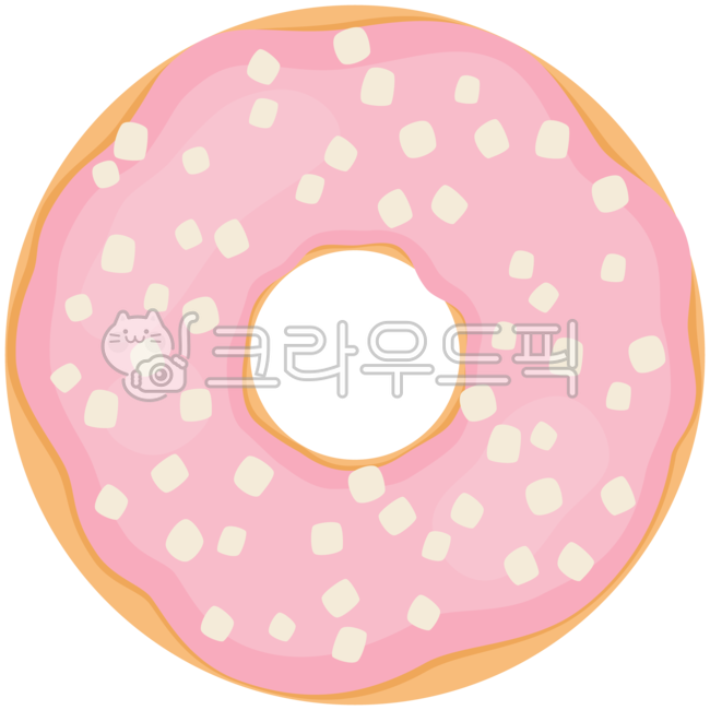 snack,confectionery,doughnut,flour,donut,Glazed,glazed,bread,donuts,strawberry,cream,food illustration,food,Strawberry flavor,meal,dessert,illustration,sweet