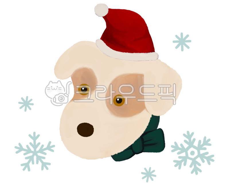 Christmas,Nukki,sticker,winter,christmas,Christmas illustration,winter painting,puppy,painting,illustration,illust,Oil painting feeling,santa hat,design source