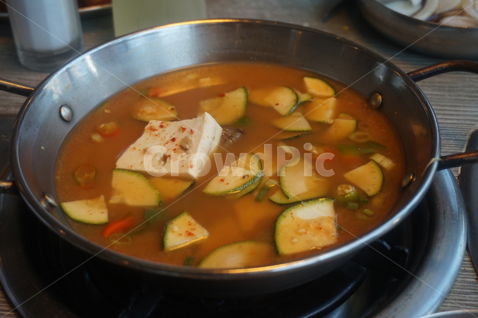 요리,식사,food,음식,된장국,두부,호박,한국전통음식