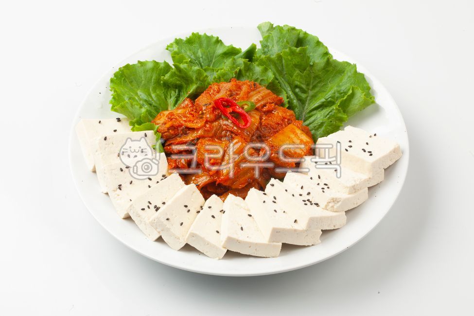 두부김치,두부,김치,술안주,안주,반찬,깨소금,한국음식,식품,한식,한국문화,음식,한국,두부요리,두부음식,요리,식재료