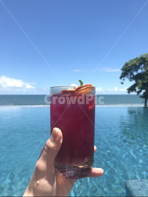 수영장,칵테일,drink,수영장칵테일,cocktail,바다,음료,하늘,파란