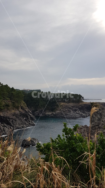 promontory,cliff,곶,낭떠러지,outdoors,옥외,nature,자연,shoreline,해안선,water,물,sea,바다,ocean,대양,제주,둘레길