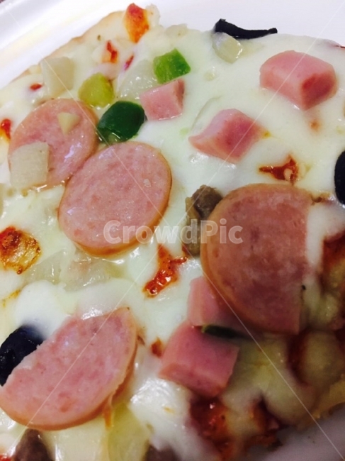 피자,콤비네이션,햄,야채,조각,음식,식재료,요리,food,cook,meal,dishes,food reserves,빵,bread,양식,서양음식,서양요리,western food,western dishes,western meal,western cook