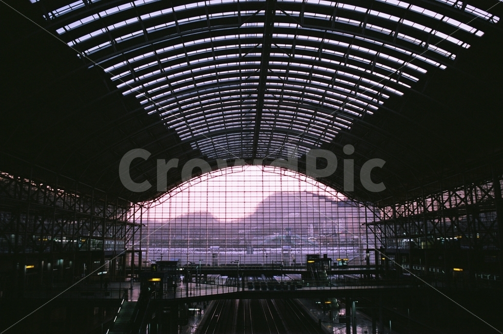 필름사진,아그파,광명역,니콘,FM2,교통,교통수단,traffic,transportation,hangar,격납고,building,건물