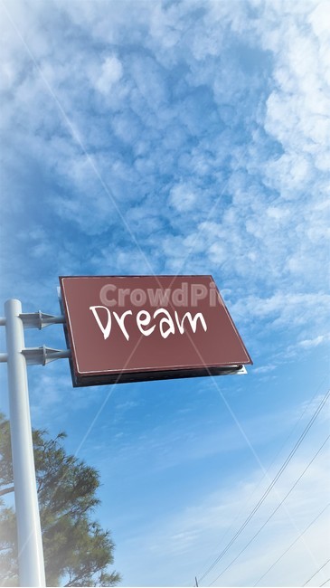 꿈,드림,dream,목표,장래희망,표지판,하늘,방향